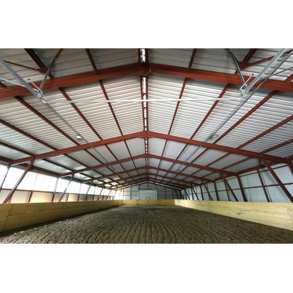 Light Steel Structure Indoor Horse Riding Arena Hall Kits with Free Design