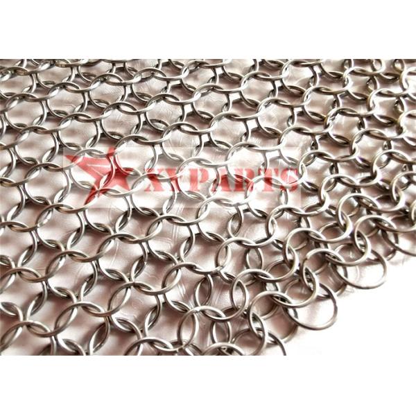 Тип сетка сварки кольца металла нержавеющей стали для фасадов здания Decorativing