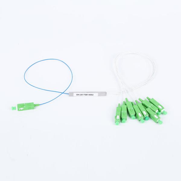 Микро- мини SC APC Сплиттер FTTH 1x6 оптического волокна модуля с длиной волны 1260nm