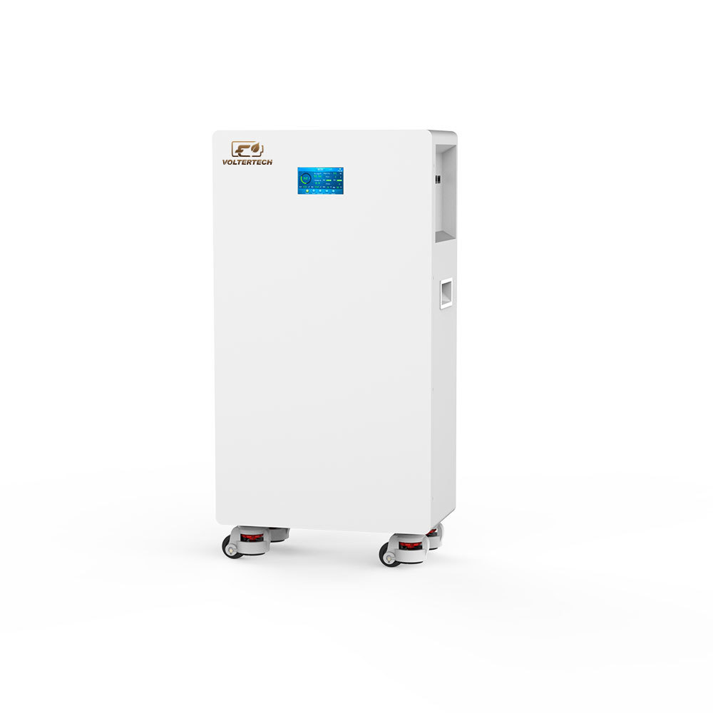 15.36kWh 51.2V 300Ah Floor Standing LiFePO4 Battery with Near Wall Design