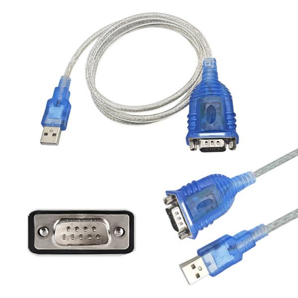 PL2303GT USB к серийному кабелю USB-A к DB-9P интерфейс разъема, серийный протокол RS232-340, поддерживает пользовательскую длину кабеля