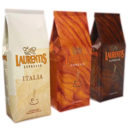 Напечатанный на заказ Stand Up Pouch Coffee Bag Flat Bottom Coffee Packaging Bag Pouch с клапаном