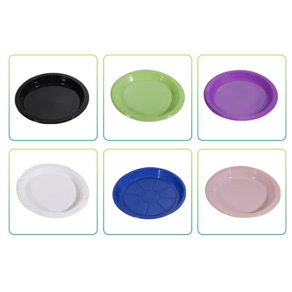 100% Melamine Square Divided Plastic Plates Heat Resistant