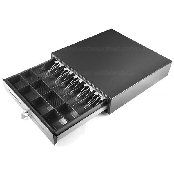 18 Inch POS Cash Drawer ,  Metal Wire Gripper , Steel Construction , 460A