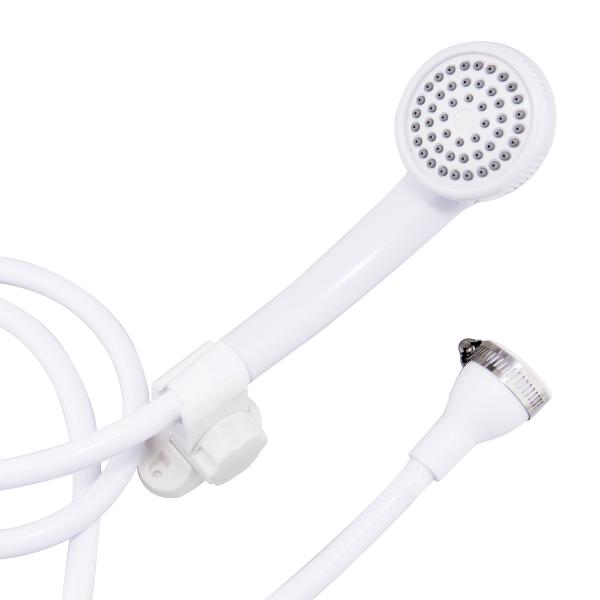OEM ABS Shampoo Pet Faucet Sprayer , 1m OD4cm Dog Hand Shower