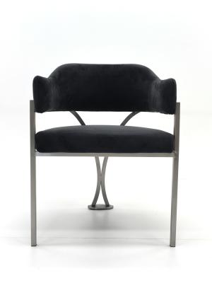 New Style Dining Room Furniture Dining Chairs Modern Luxury Dining Chair With Stainless Steel Legs