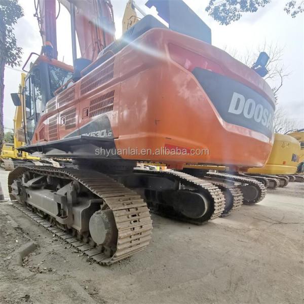 Excavadora DOOSAN DX530 para triturar Excavadoras de mano usadas asequibles ahorrar energía