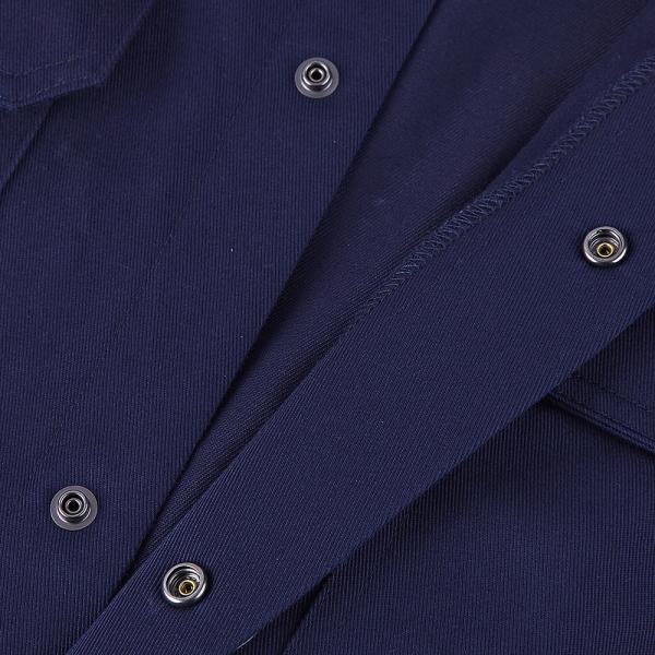 Tomax FR62 EN11612 Certified Full Cotton Fire Resistant Work Overall Arc Protection For Welding Work