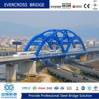 Montage permanent de l'acier pont à arc moderne grande portée grande capacité de chargement
