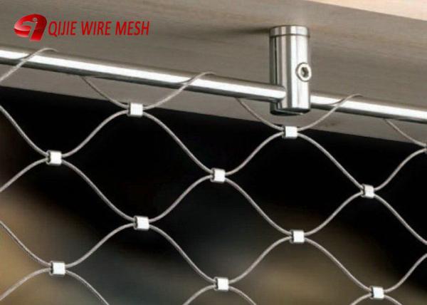 7 X 19 Stainless Steel Rope Mesh Architectural Protective Flexible