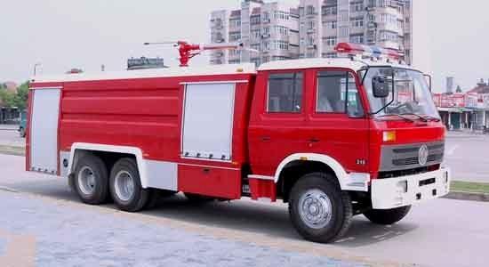 Euro3 6x6 Dongfeng EQ5208G Fire Fighting Truck,Camiones de Extinción de Incendios,Camion de Lutte Contre l'incendie