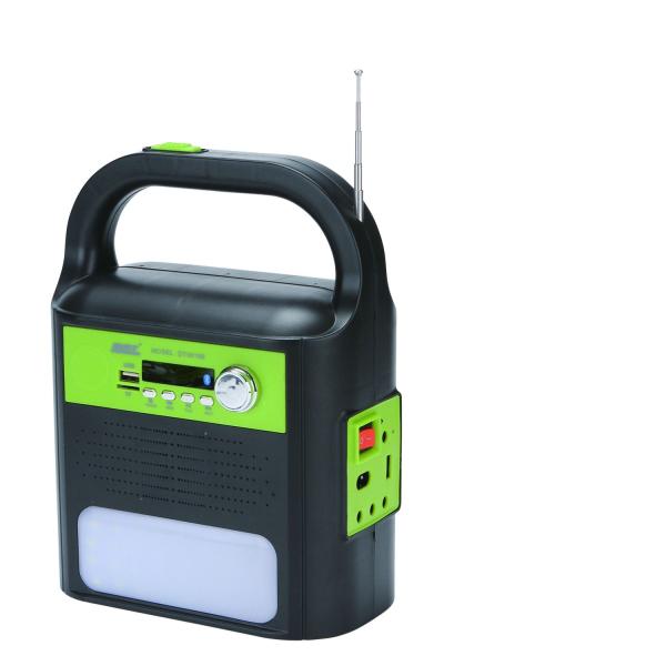 Solar Lighting System With Music And FM Radio Function Home Solar Energy System Kits