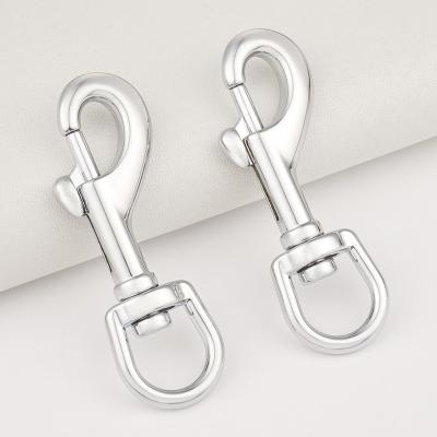 Chrome Snap Swivel Clip Hook 1/2 Eye Bolt Metal Hook 13mm Swivel Snap Hook for Handbags