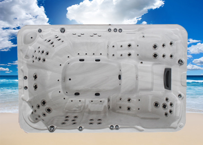 European design outdoor swim whirlpool massage bathtub SW-35A 3500*2250*1070mm