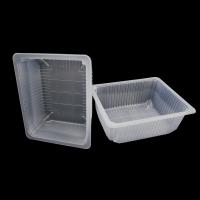 Food Grade PP Plastic Thermoformed Trays Deep Containers For Fresh Vegetables Herbs