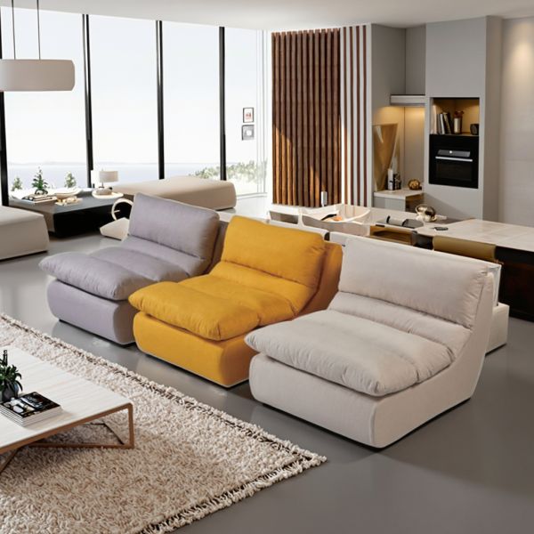 Sectional Modular Compressed Sofa Lazy Sofa Set for Sleeping Lying Single Person Bean Bag Sofa for Small Apartment Balcony