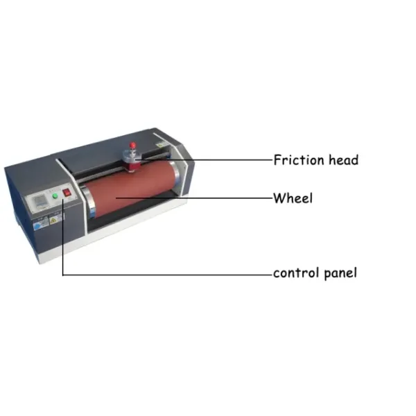 Standardized Rotary Drum Abrasion Tester Multi Material DIN Abrasion Resistance Tester