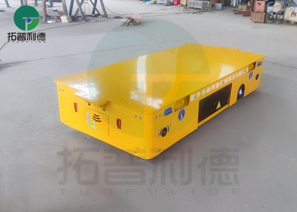 Heavy Duty Normal Steering Wheels Electric Trackless Transfer Carts