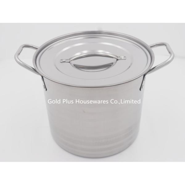 28cm Hot Thick Bottom Stainless Steel Cooking Pot Milk Bucket