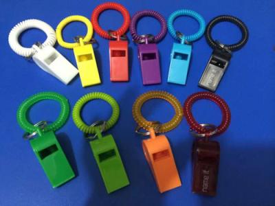 Customized Color Flexible Wrist Coil and Whistle Combo