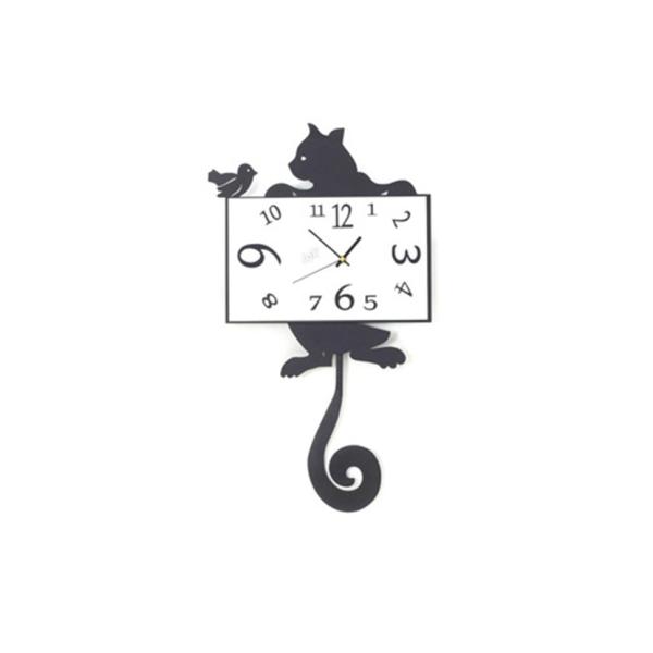 Metal and acrylic Wrought Iron Wall Clocks CK023 58 * 35 * 3cm