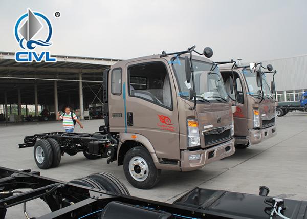 Howo 4x2 Light Duty Truck Chassis Commercial Trucks Professional ISUZU CUMMINS Engine