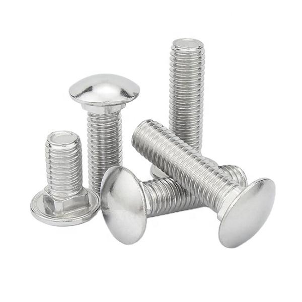 Factory Wholesale Price DIN603 Grade 4.8/8.8/10.9/12.9 Carriage Bolt Cup Head Square Neck Bolts