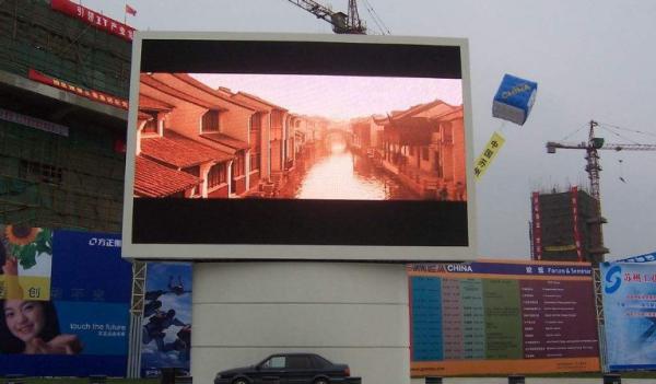 Fixed Installation/Rental Full Color LED Display Roadside Digital Signage P10 LED Tail Screen