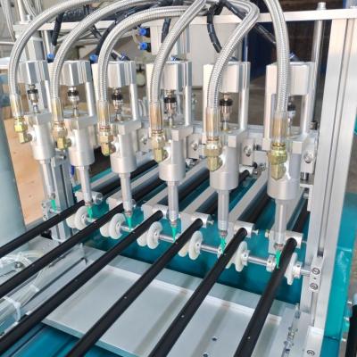 T8 Glass Tube Automatic Glue Dispenser 0.5Mpa - 0.8Mpa Adhesive Dispensing Robot