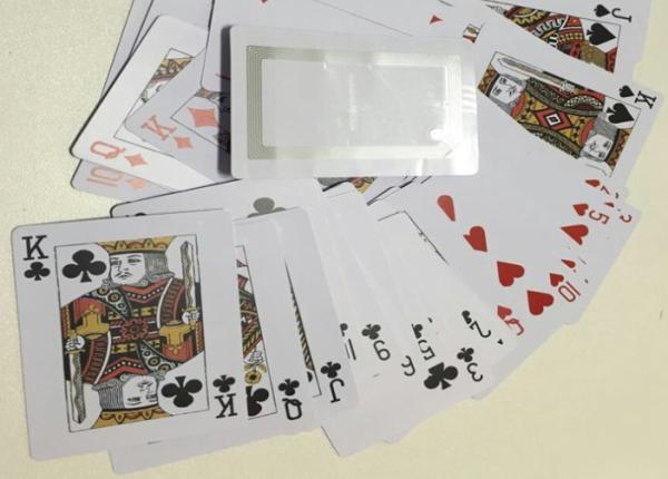 RFID Playing Card, UHF Game Poker, Radio Frequency Induction Poker