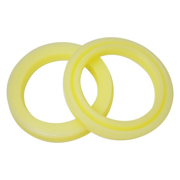 Yellow Hydraulic Rod Seal IDI ISI 45 X 65 X 12mm Hydraulic Cylinder Piston Seal Types Creamy