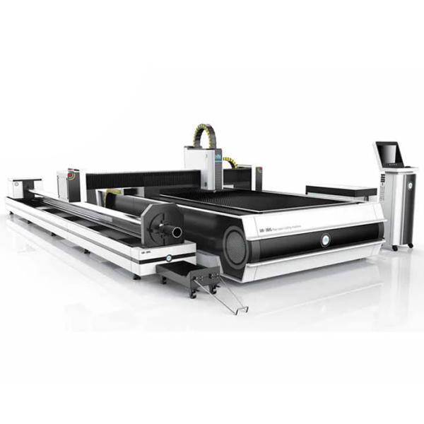 gravura de alumínio da máquina de corte do laser da fibra 2000W para o corte inoxidável