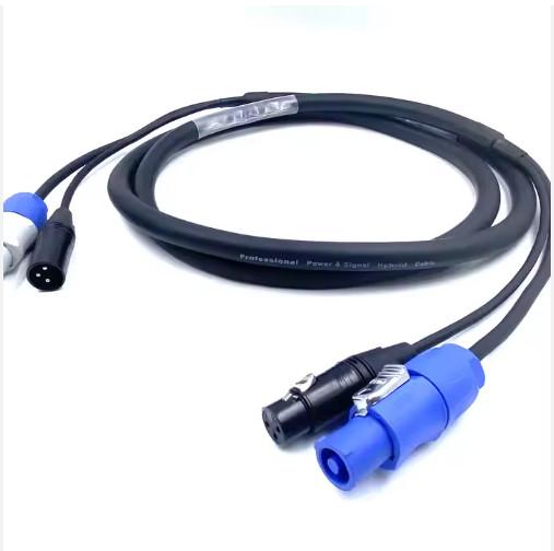 3-Pin XLR to Powercon True1 Hybrid Cable 12A 250V