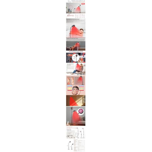 Remote Control Red Light Therapy Lights 660nm 850nm Infrared Therapy Light For Body