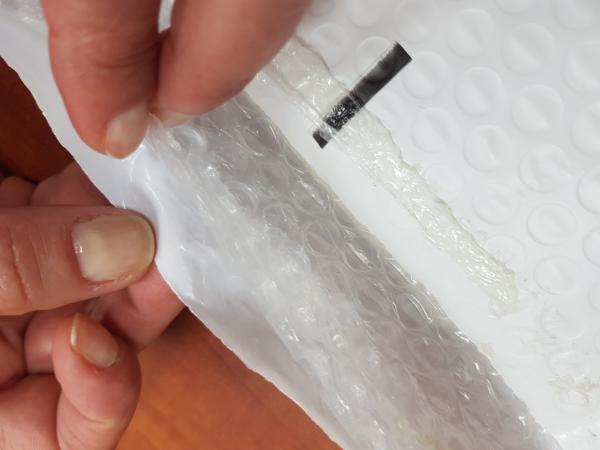 white plastic bubble  packaging envelope  Poly matte shipping bubble bag packaging padded envelopes Waterproof Envelope