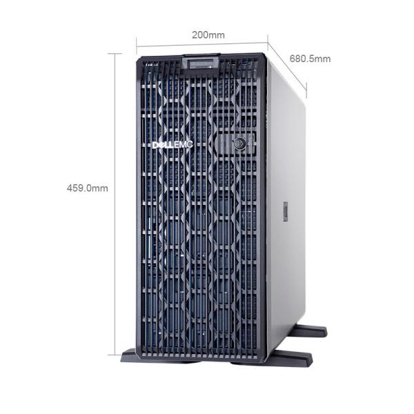 Dell T550 Server Tower with 16 DDR4 LRDIMM Slots and Intel Xeon Silver 4310 H755 DVDRW