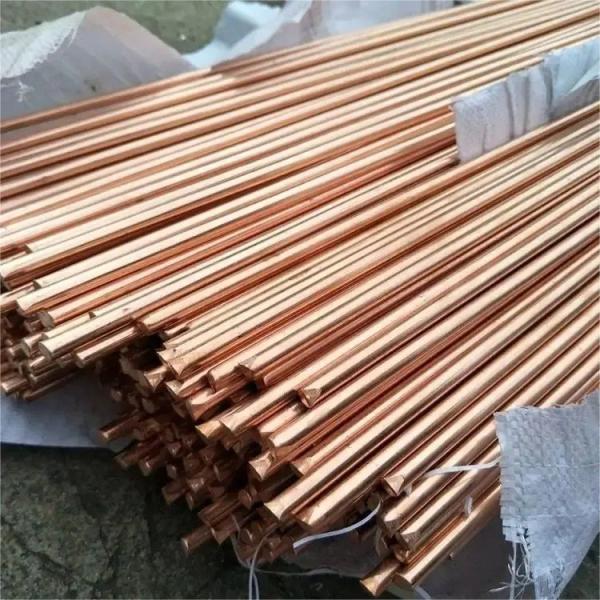 Red Copper Alloy Bar 99.9% Custom Size T1 T2 C3604 Brass