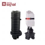 Соединение Closure-ZCSC-H024-02 7231102 черного оптического волокна горизонтальное