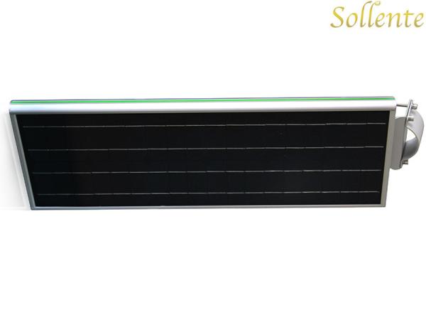 Photovoltaic All In One Solar LED Street Light With Solar Panel ,18V 50W 2000-2200LM