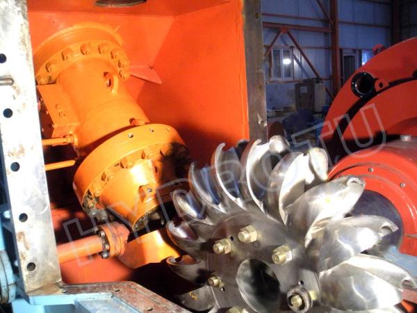 High Water Head Pelton Hydro Turbine / Pelton Water Turbine With Synchronous Generator And PLC Governor