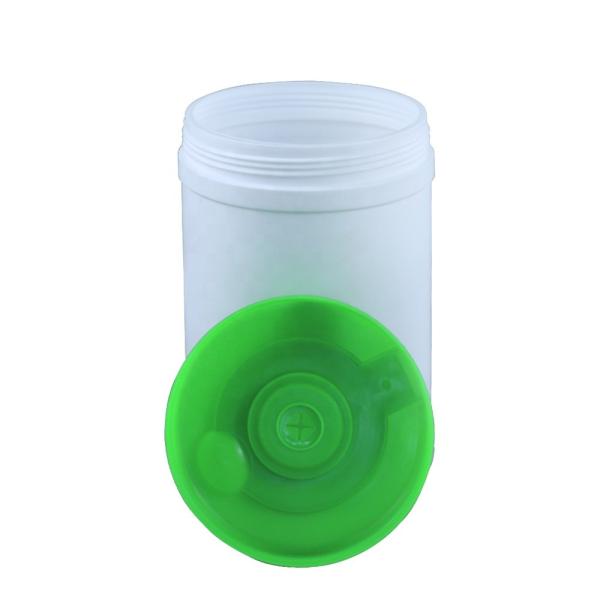 100% Virgin Material HDPE Plastic Wet Wipe Bucket 80 Pieces