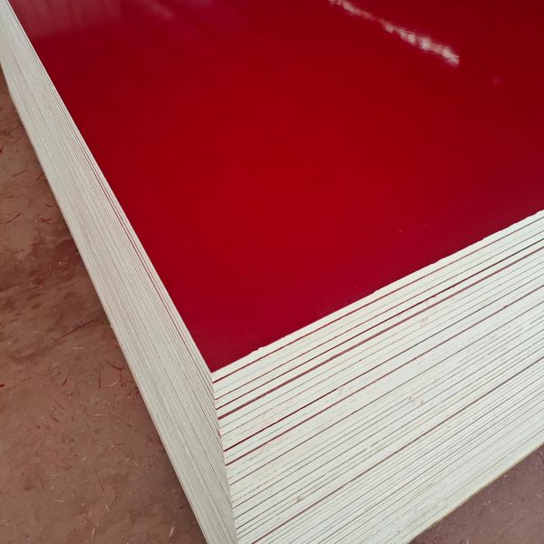 Customized Film Faced Shuttering Plywood Reusable 18mm BWR Plywood For Concrete Molding