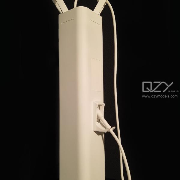 Modelos de escala industrial impressos em 3D 1:2 1:3 Pila de carregamento de veículos elétricos EN71 Certificado