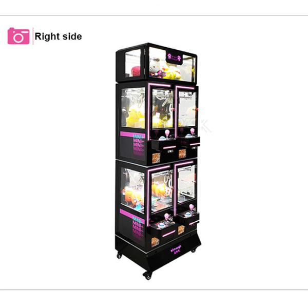 506W Four Player Black Claw Crane Machine Coin Operated