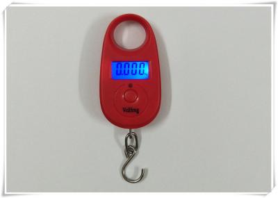 Steel Hook Suitcase Weighing Scales , Pocket Size Digital Luggage Scale