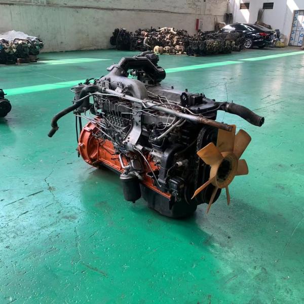 6 Speed Manual Isuzu 6RB1 Van Used Diesel Engine For Heavy Truck