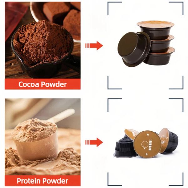 220V / 380V Automatic Coffee Capsule Filling Machine 5kw Coffee Capsule Filling Sealing Machine