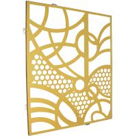 Panneau d'aluminium perforé de qualité durable et résistante pour revêtement et décoration de murs de rideau