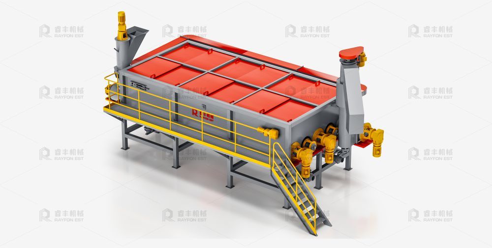 27KW PET Flakes Hot Washing Machine 500-1000kg/H High Speed