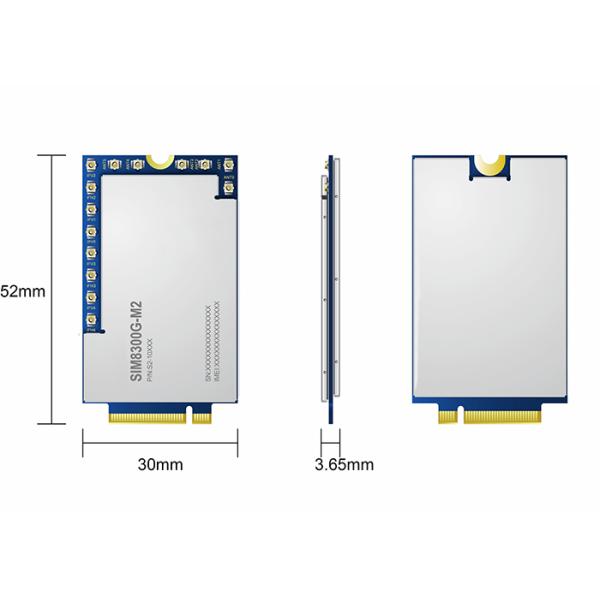 Multi модуль M.2 диапазона SIM8300G-M2 4.4V 5G LTE до передачи данных 7Gbps